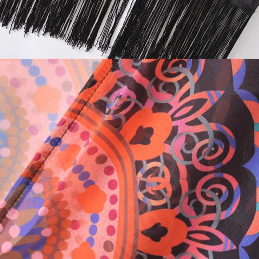HOST PICK! Kimono Summer Boho Beach Bikini Coverup - Picture 6 of 6