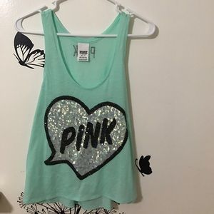 Lightweight NWOT PINK VS Tanktop