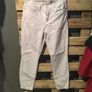 7 Seven for all mankind gray cropped pants