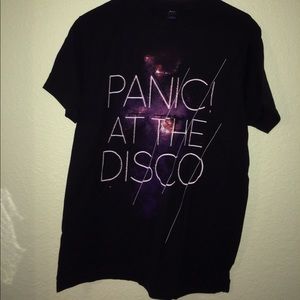Never worn--P!ATD Galaxy Tee shirt