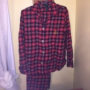 Ralph Lauren flannel pajama set