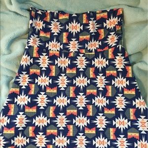 Lularoe Maxi, Aztec Print, Size L