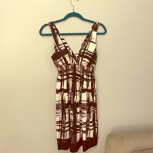 Black and white dress