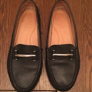 Black Ralph Lauren Loafers Size 8