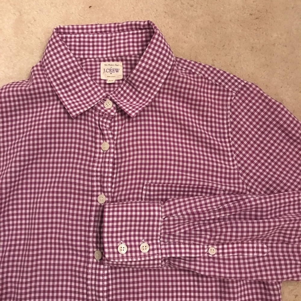 J. Crew XS women's button down shirt