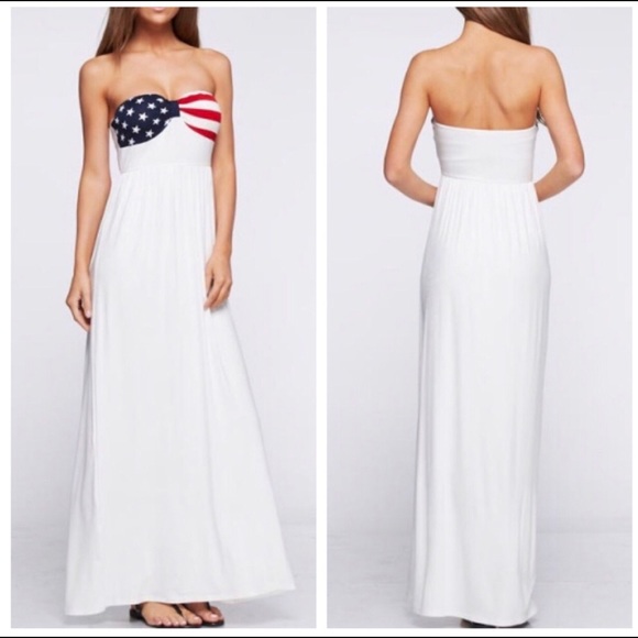 Maxi bandeau dress - Picture 2 of 3