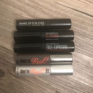 5 Piece High End Travel Size Mascara Bundle NEW