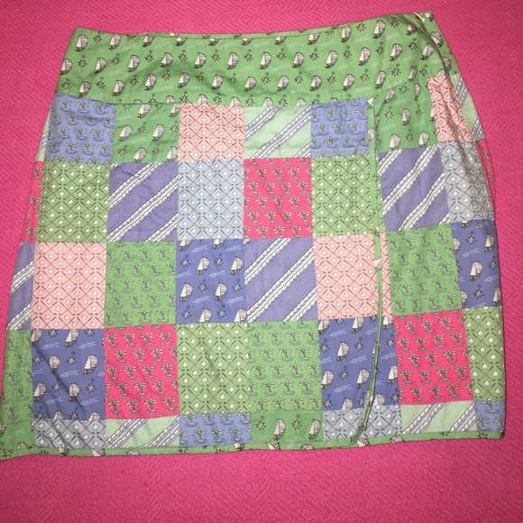 Original Vineyard vines patchwork skirt - Picture 1 of 3