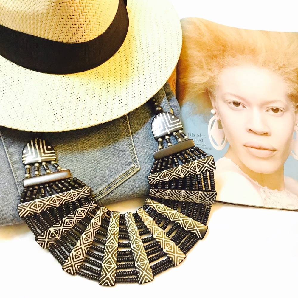 Afro-Inspired Tribal Necklace