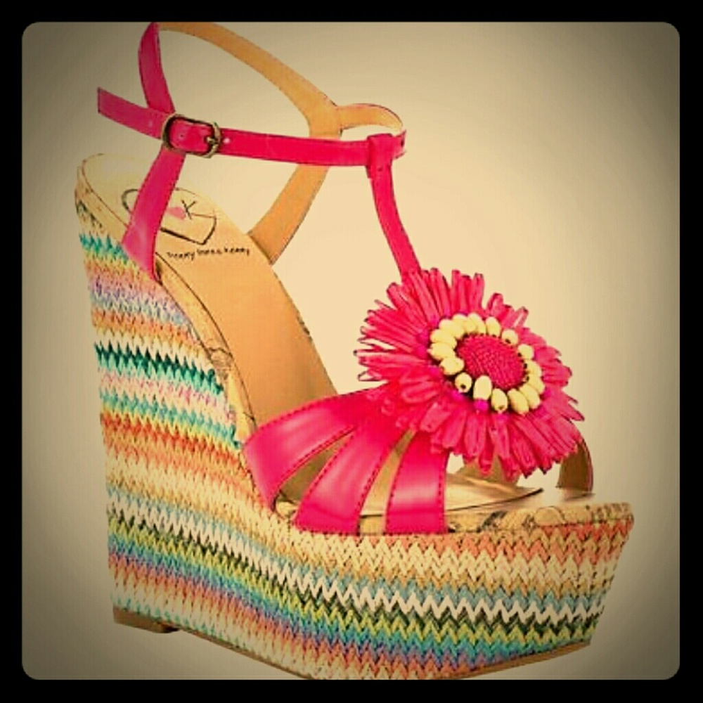 Penny Loves Kenny Sexy Wedge Sandal