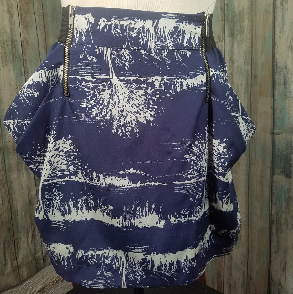 XXI blue skirt