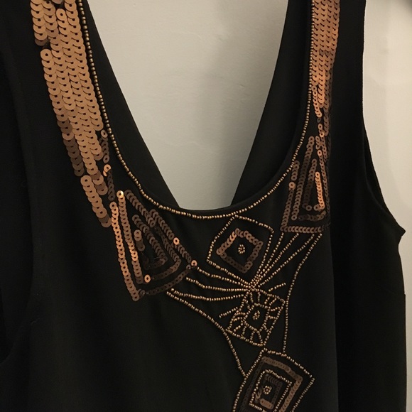 SALE Beaded Shift Dress by Impulse NWOT - Picture 2 of 5