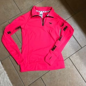 Victoria's Secret PINK neon pink pullover