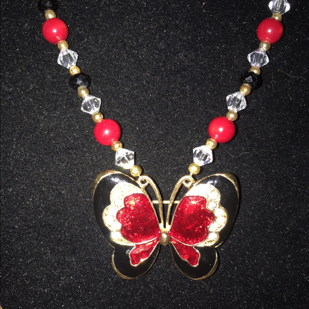 Custom Butterfly Necklace