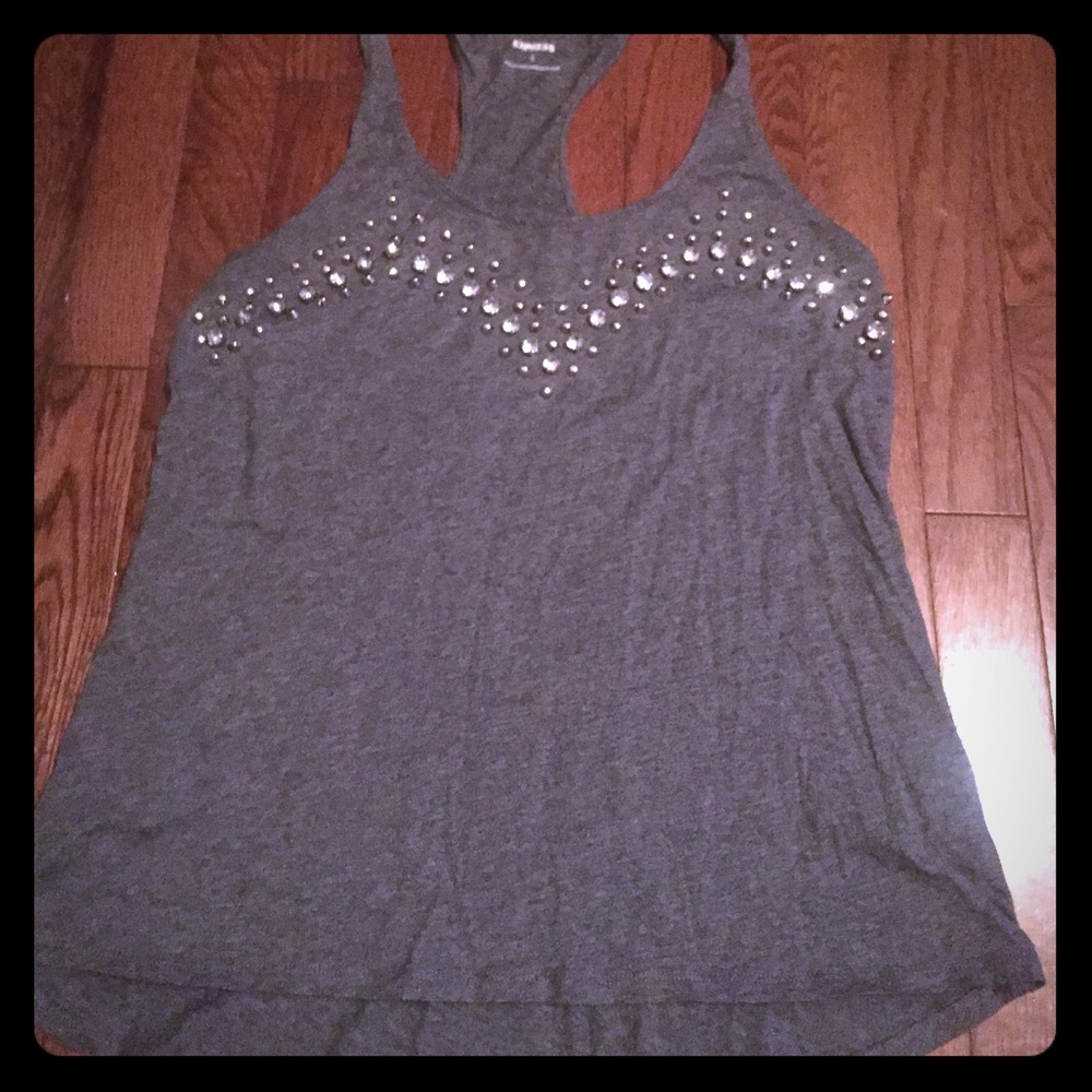 Express embellished tank