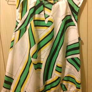 Tank top style dress shirt