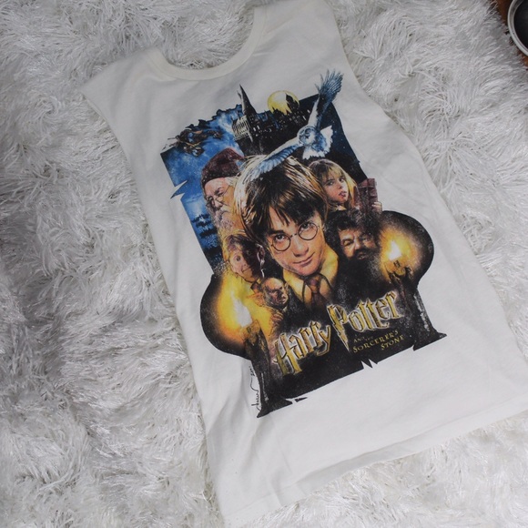 Forever 21 Tops - HP GRAPHIC TEE MUSCLE TANK