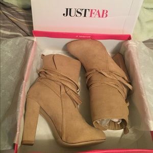 JustFab!!! Malina tan heels