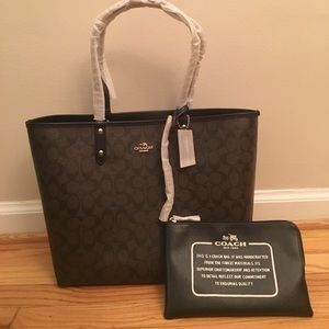 Coach Reversible City Tote Bag