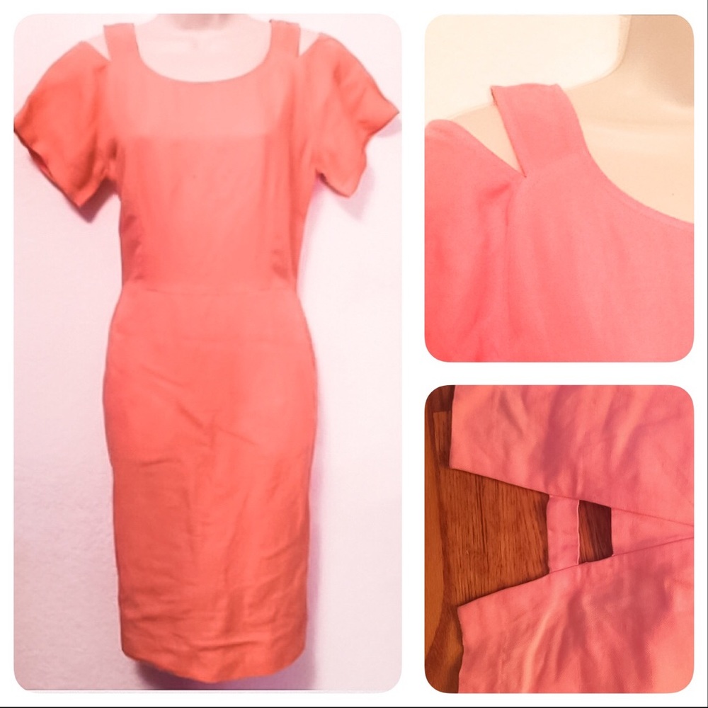 CONTEMPORARY COLD SHOULDER DRESS