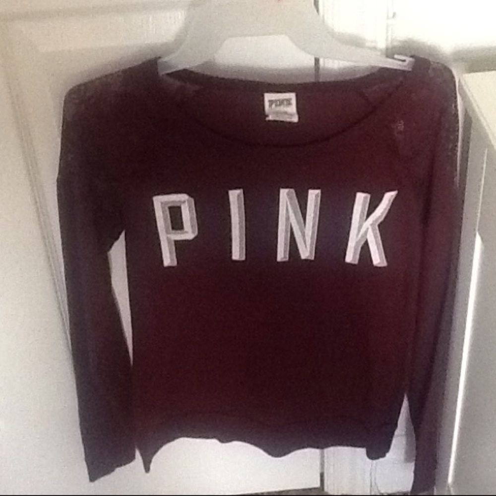 maroon PINK long sleeve