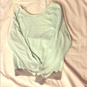 Off the shoulder tee/light sweatshirt