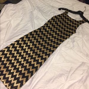 Forever 21 Dresses - Black and gold mini dress Forever 21 Dresses - Black and gold mini dress