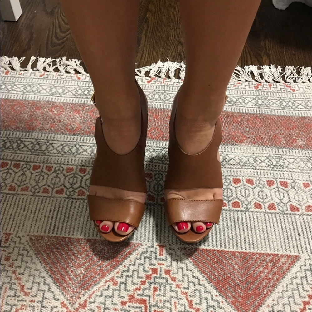 Michael Kors Brown Sandal Heels