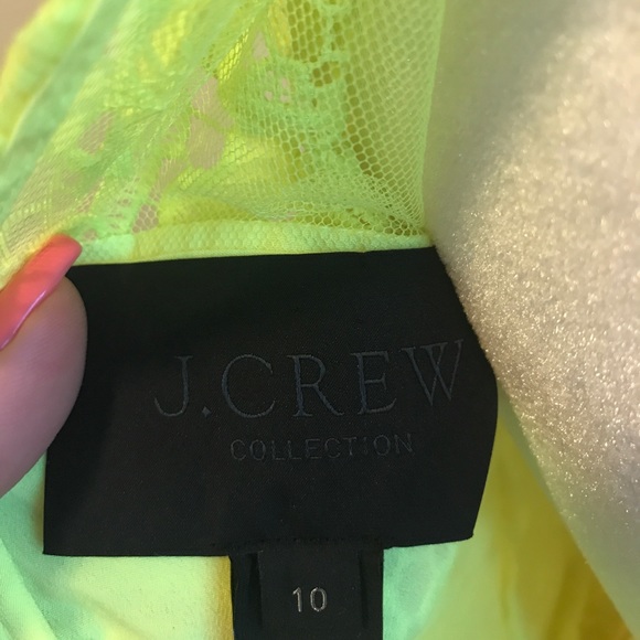 J. Crew Lace Sheath Dress Size 10 - Picture 4 of 8