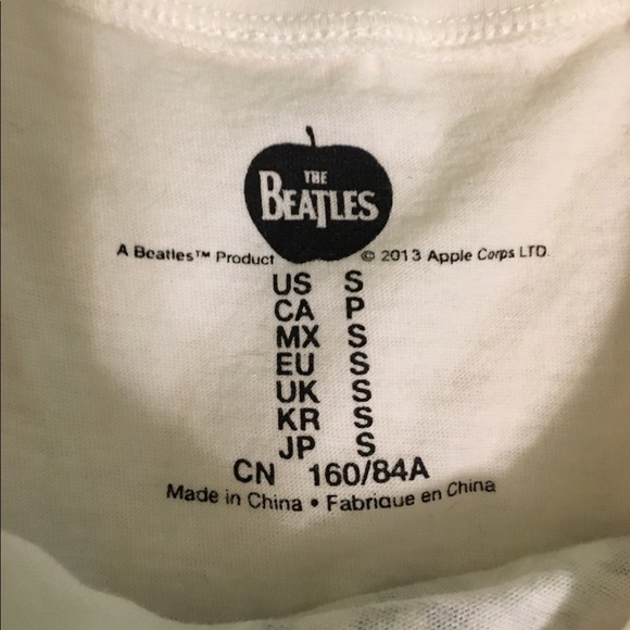 Forever21 Beatles crop top Small - Picture 5 of 6