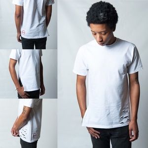 龙SUP white t-shirt