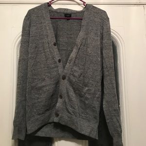 Grey cardigan
