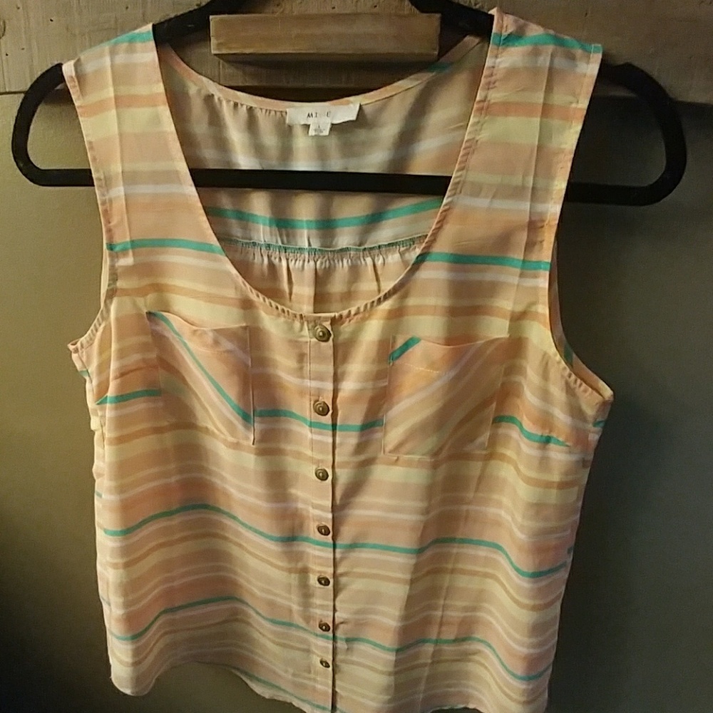 Lg Mine tank/blouse