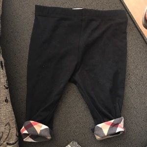 Burberry baby girl leggings