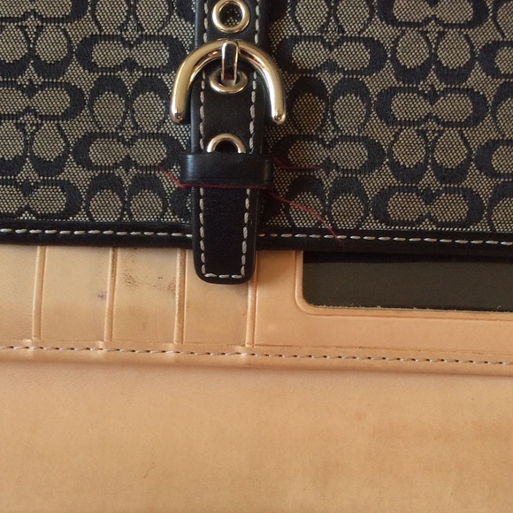 Black coach wallet - Picture 4 of 4
