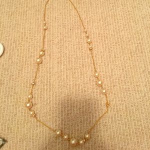 J crew pearl necklace
