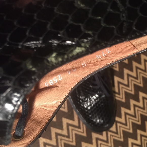 NWOT Robert Cleregie Snake skin oxfords - Picture 8 of 8