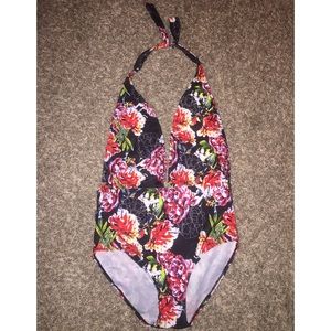 Floral One Piece Swimsuit