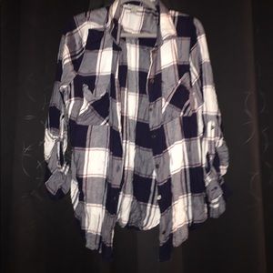 Plaid button up