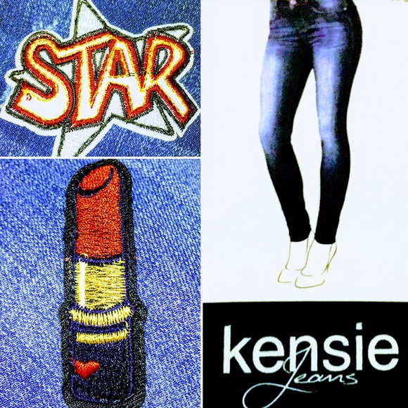 kensie jeans knockout skinny mid rise