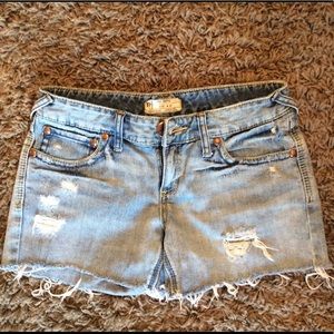 Free People Jean Shorts