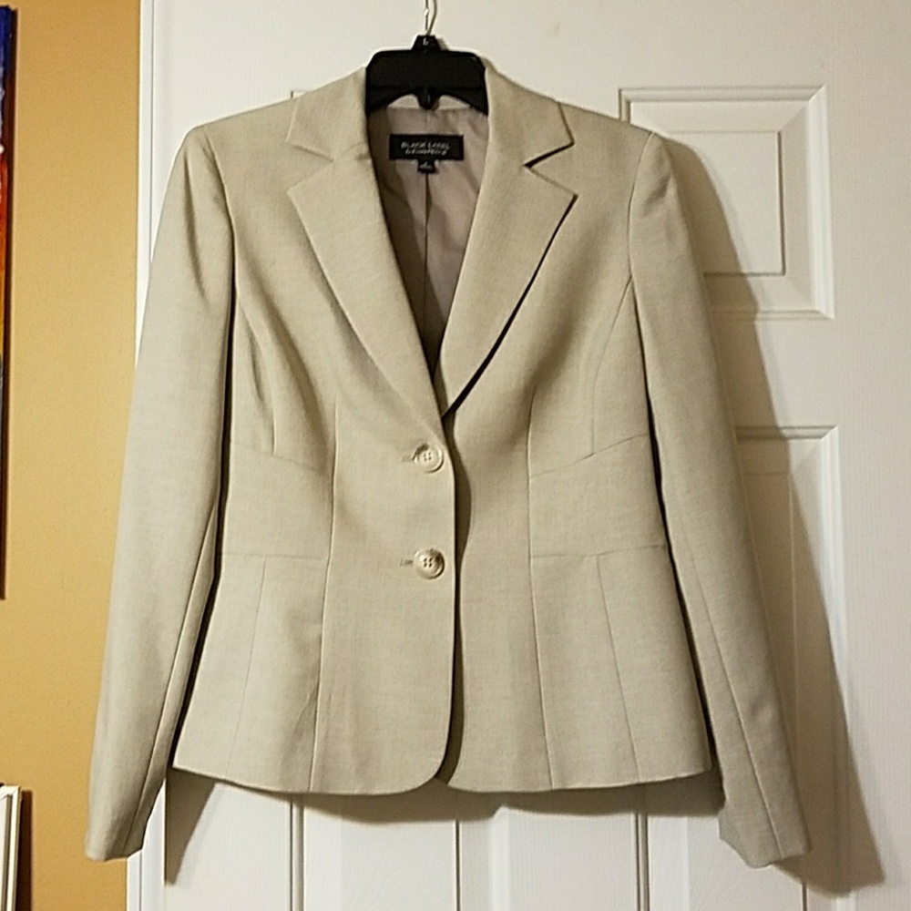 Tan business vest
