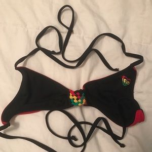 Reversible roxy bikini top