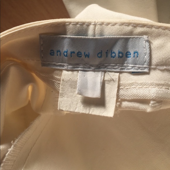 White tuxedo style pants - Picture 2 of 8