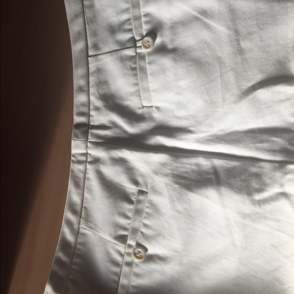 White tuxedo style pants - Picture 4 of 8