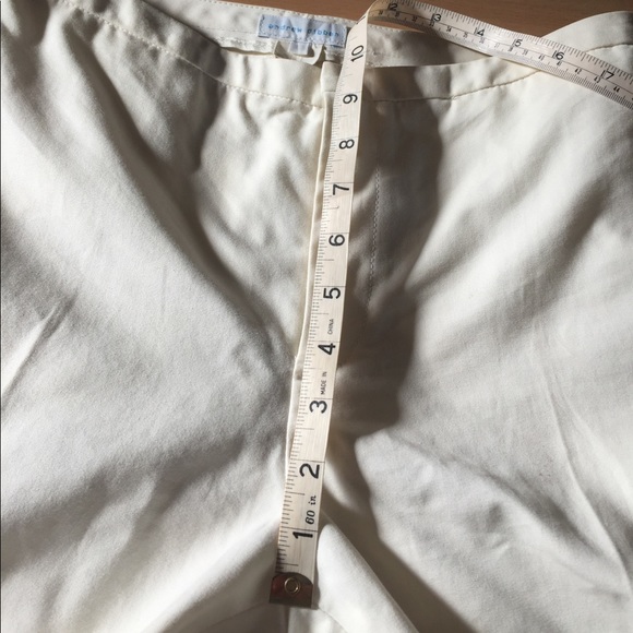 White tuxedo style pants - Picture 6 of 8