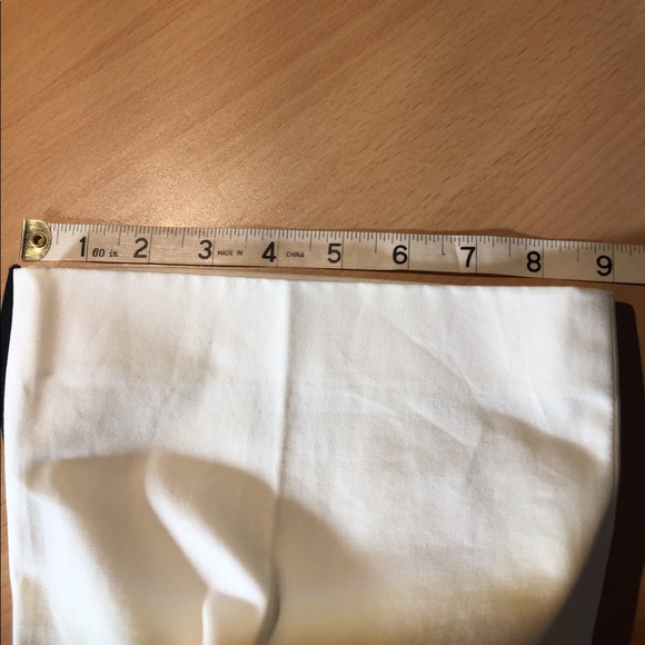 White tuxedo style pants - Picture 8 of 8