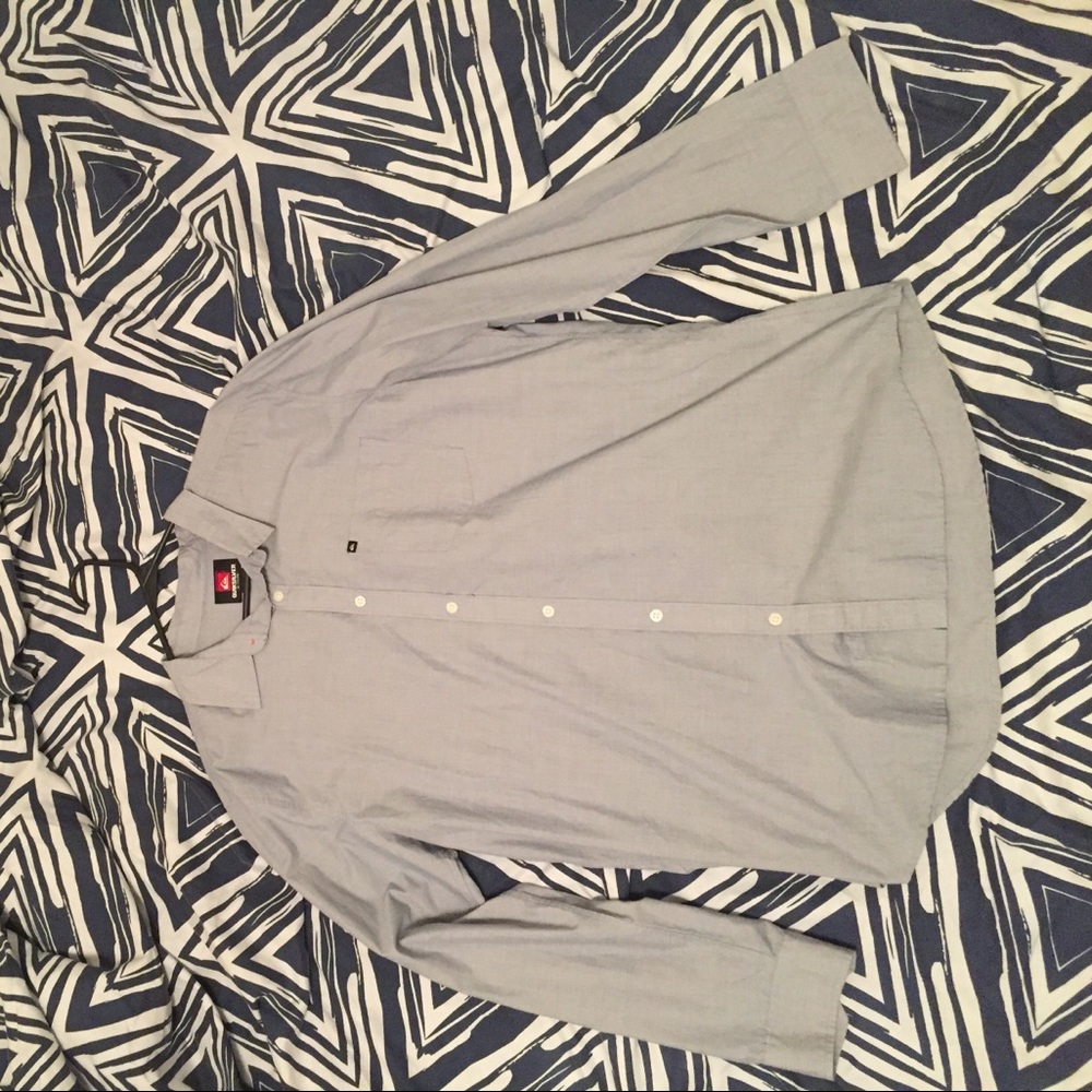 Quiksilver long sleeve button up