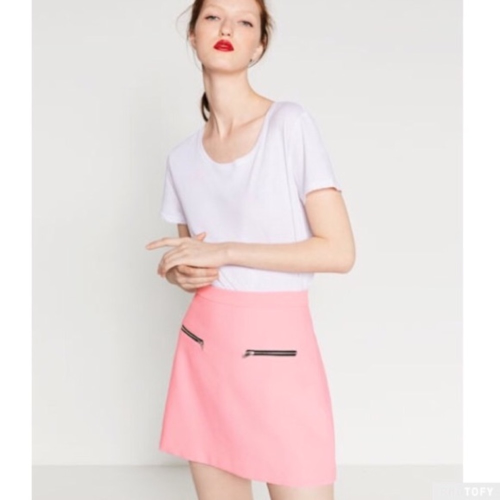 BLUSH PINK SKIRT
