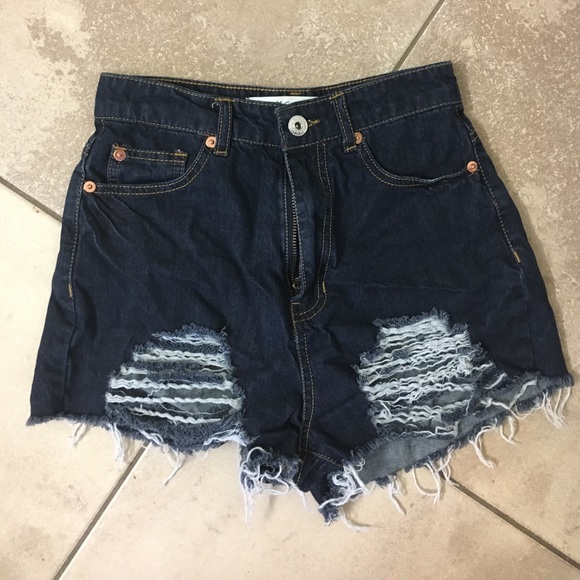 Forever 21 Pants - High waisted denim shorts